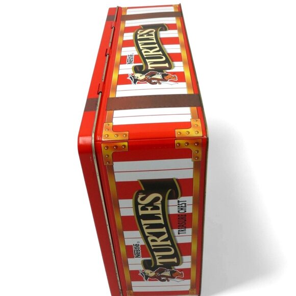 NESTLE Turtles Tin Box 600g Collectible Candy Container 90s Vintage - Picture 5 of 9